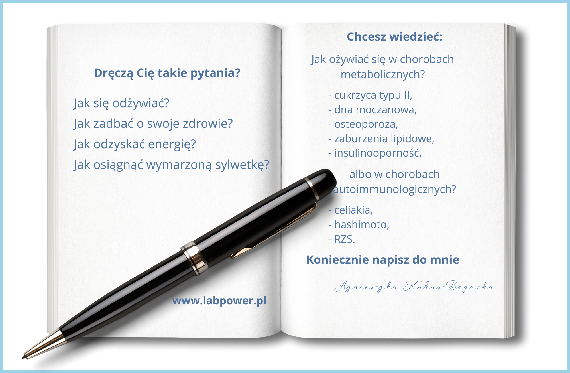 Oferta dietetyk Agnieszka Kobus-Bogucka